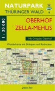 Cover-Bild zum Titel 'Wanderkarte Oberhof/Zella-Mehlis' von ''