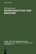Cover-Bild zum Titel 'Kommunikation und Emotion' von 'Reinhard Fiehler'