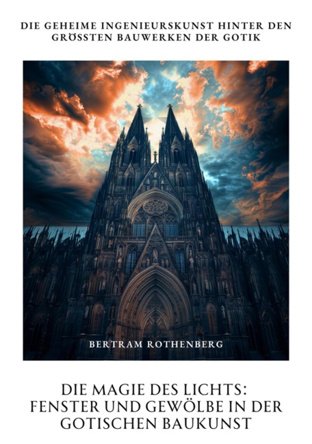 Die Magie des Lichts: Fenster und Gewölbe in der gotischen Baukunst - Bertram Rothenberg