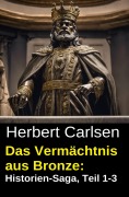 Cover-Bild zum Titel 'Das Vermächtnis aus Bronze: Historien-Saga, Teil 1-3' von 'Herbert Carlsen'