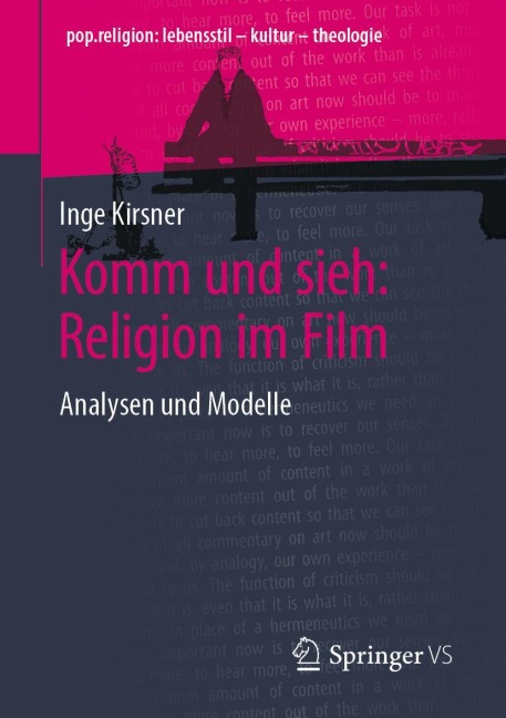 Komm und sieh: Religion im Film - Inge Kirsner