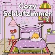 Cover-Bild zum Titel 'Cozy Malbuch für Erwachsene - Cozy Schlafzimmer - Cozy Home Malbuch' von 'Millie Meik'