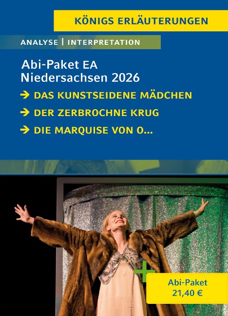 Abitur Niedersachsen 2026 EA Deutsch - Abi-Paket - Irmgard Keun
