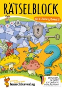 Cover-Bild zum Titel 'Rätselblock ab 6 Jahre - Band 3' von 'Agnes Spiecker'