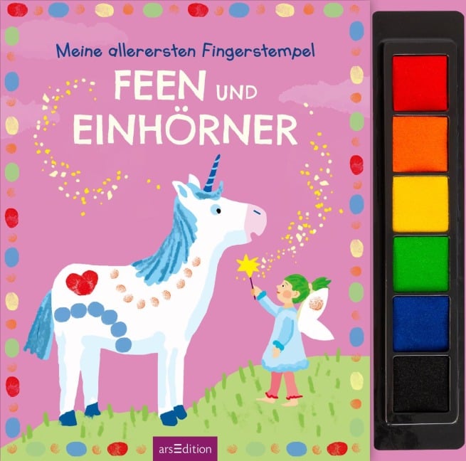 Meine allerersten Fingerstempel Feen und Einhörner - 