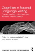 Cover-Bild zum Titel 'Cognition in Second Language Writing' von ''