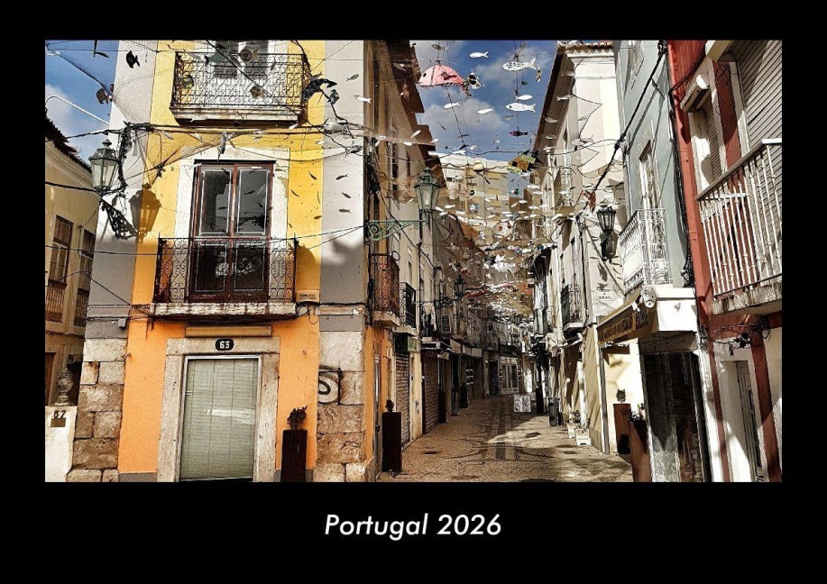 Portugal 2026 Fotokalender DIN A3 - Tobias Becker