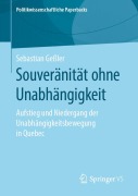 Cover-Bild zum Titel 'Souveränität ohne Unabhängigkeit' von 'Sebastian Geßler'