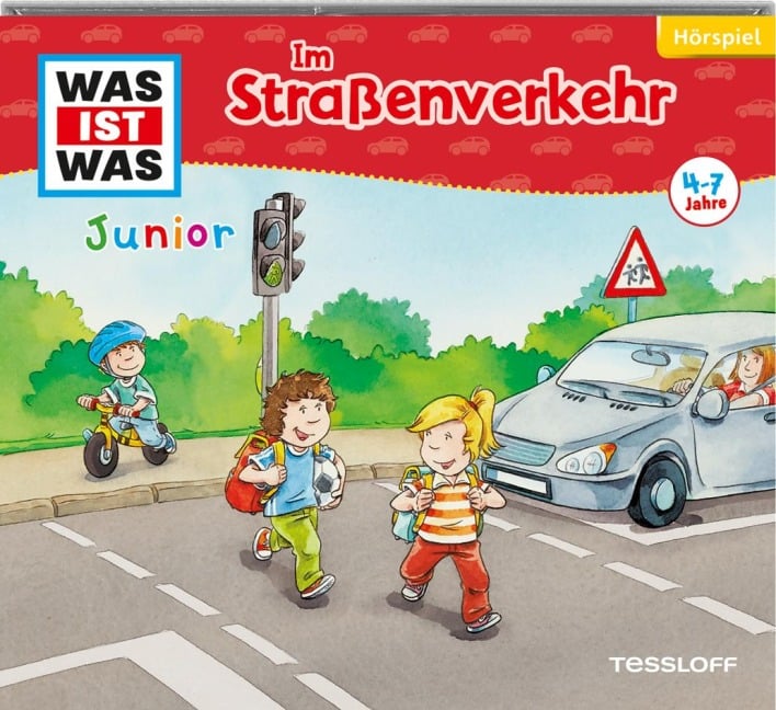 WAS IST WAS Junior Hörspiel: Im Straßenverkehr - Viviane Michele Antonie Koppelmann, Christian Hagitte, Simon Bertling, Luis-Max Anders