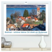 Cover-Bild zum Titel 'Bodman - schöner kleiner Ort direkt am Bodensee (hochwertiger Premium Wandkalender 2026 DIN A2 quer), Kunstdruck in Hochglanz' von 'Giuseppe Di Domenico'