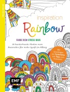 Cover-Bild zum Titel 'Inspiration Rainbow - 50 kunterbunte Motive zum Ausmalen für mehr Spaß im Alltag' von ''