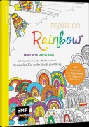 Cover-Bild zum Titel 'Inspiration Rainbow - 50 kunterbunte Motive zum Ausmalen für mehr Spaß im Alltag' von ''