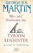Cover-Bild zum Titel 'Witz und Weisheiten des Tyrion Lennister' von 'George R. R. Martin'