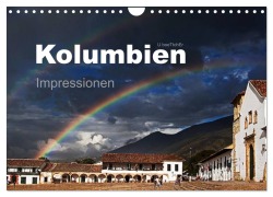 Cover-Bild zum Titel 'Kolumbien Impressionen (Wandkalender 2026 DIN A4 quer), CALVENDO Monatskalender' von 'U. Boettcher'
