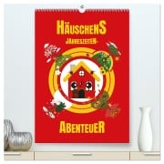 Häuschens Jahreszeiten-Abenteuer (hochwertiger Premium Wandkalender 2026 DIN A2 hoch), Kunstdruck in Hochglanz - Birgit Priefer