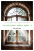 Cover-Bild zum Titel 'Die gestohlenen Worte' von 'Margarete von Schwarzkopf'