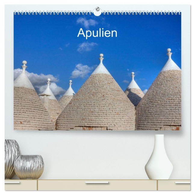 Apulien (hochwertiger Premium Wandkalender 2026 DIN A2 quer), Kunstdruck in Hochglanz - Joana Kruse