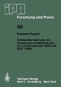 Cover-Bild zum Titel 'Fernsehüberwachung von Schutzgasschweißvorgängen mit abschmelzender Elektrode MIG - MAG' von 'R. Niepold'