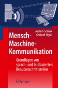 Cover-Bild zum Titel 'Mensch-Maschine-Kommunikation' von 'Gerhard Rigoll, Joachim Schenk'