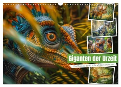 Cover-Bild zum Titel 'Giganten der Urzeit (Wandkalender 2026 DIN A3 quer), CALVENDO Monatskalender' von 'Steffen Gierok-Latniak'