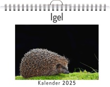 Cover-Bild zum Titel 'Igel - (Wandkalender 2025, Kalender DIN A4 quer, Monatskalender im Querformat mit Kalendarium, das perfekte Geschenk)' von 'Emily Herrmann'