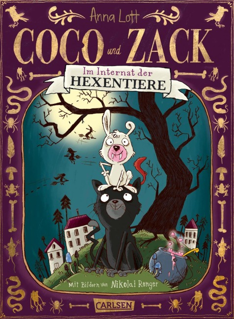 Coco und Zack: Im Internat der Hexentiere - Anna Lott