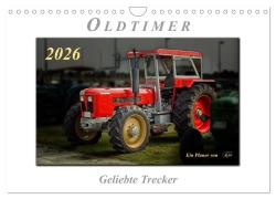 Cover-Bild zum Titel 'Oldtimer - geliebte Trecker (Wandkalender 2026 DIN A4 quer), CALVENDO Monatskalender' von 'Peter Roder'
