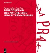 Cover-Bild zum Titel 'Reproduktion der natürlichen Umweltbedingungen' von 'Werner Gringmuth, Harry Maier, Herbert Meißner, Kurt Kutzschbauch, Hans Roos'