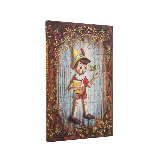 12-Monatskalender 2027 Carlo Collodi, Pinocchio Maxi Verso - 