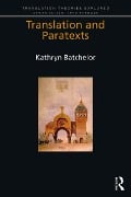 Cover-Bild zum Titel 'Translation and Paratexts' von 'Kathryn Batchelor'