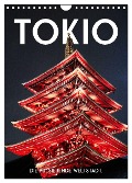 Tokio - Die pulsierende Weltstadt. (Wandkalender 2024 DIN A4 hoch), CALVENDO Monatskalender - Sf Sf