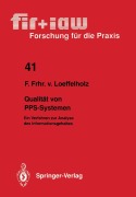 Cover-Bild zum Titel 'Qualität von PPS-Systemen' von 'Friedrich V. Loeffelholz'