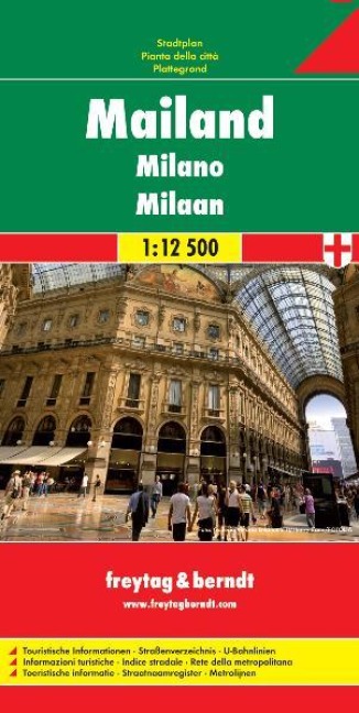 Mailand Gesamtplan 1 : 12 500 - 