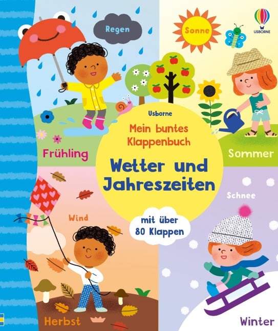 Mein buntes Klappenbuch: Wetter und Jahreszeiten - 