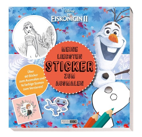 Disney Die Eiskönigin 2: Meine liebsten Sticker zum Ausmalen - 