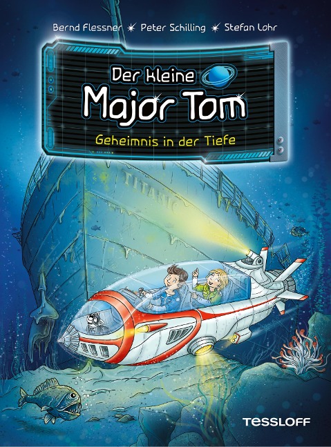 Der kleine Major Tom. Band 18. Geheimnis in der Tiefe - Bernd Flessner, Peter Schilling