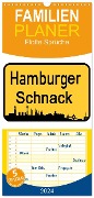 Familienplaner 2024 - Hamburger Schnack mit 5 Spalten (Wandkalender, 21 x 45 cm) CALVENDO - Christine Daus