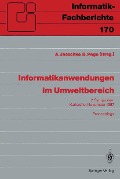 Cover-Bild zum Titel 'Informatikanwendungen im Umweltbereich' von ''