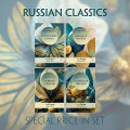 EasyOriginal Readable Classics / Russian Classics - 4 books (with 4 MP3 Audio-CDs) - Readable Classics - Unabridged russian edition with improved readability - Alexander Puschkin