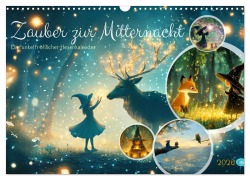 Cover-Bild zum Titel 'Zauber zur Mitternacht (Wandkalender 2026 DIN A3 quer), CALVENDO Monatskalender' von 'Daniela Tapper'