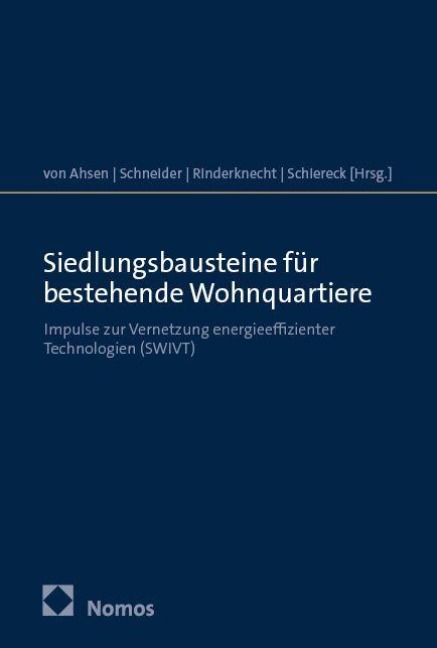 Siedlungsbausteine für bestehende Wohnquartiere - 