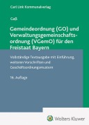 Cover-Bild zum Titel 'Gemeindeordnung (GO) und Verwaltungsgemeinschaftsordnung (VGemO) für den Freistaat Bayern' von ''