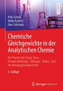 Cover-Bild zum Titel 'Chemische Gleichgewichte in der Analytischen Chemie' von 'Fritz Scholz, Heike Kahlert, Uwe Schröder'