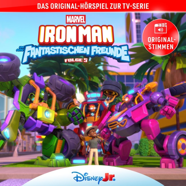 05: Marvels Iron Man und seine fantastischen Freunde (Hörspiel zur Marvel TV-Serie) - Liam Rice, Jack Druffel, Brandon Campbell, Andrew Brick Johnson, Matthew Margeson