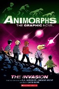 Cover-Bild zum Titel 'The Invasion: A Graphic Novel (Animorphs #1)' von 'K A Applegate, Michael Grant'