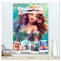 Zauberland. Bunte Fabelwesen und Märchengestalten (hochwertiger Premium Wandkalender 2025 DIN A2 hoch), Kunstdruck in Hochglanz - Rose Hurley