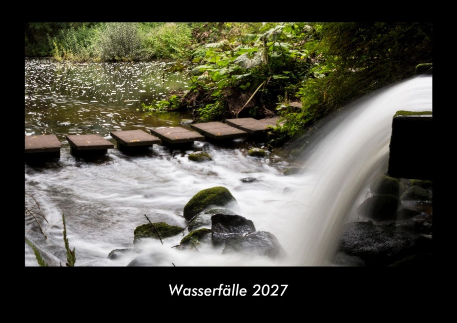 Wasserfälle 2027 Fotokalender DIN A3 - Tobias Becker