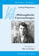 Cover-Bild zum Titel 'Ludwig Wittgenstein: Philosophische Untersuchungen' von ''