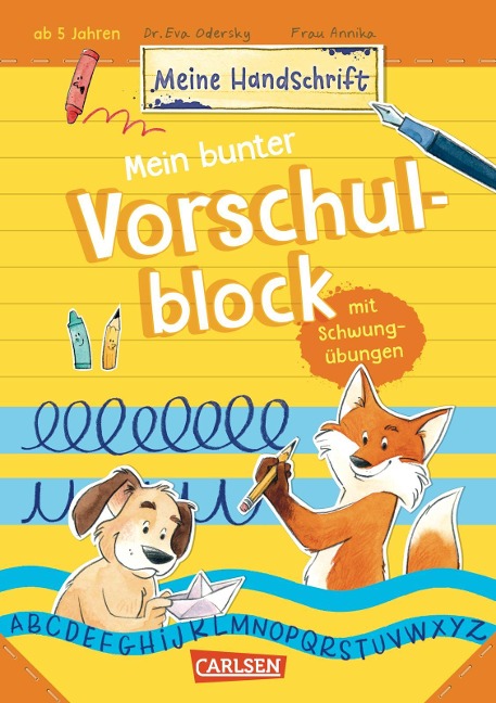 Mein bunter Vorschulblock mit Schwungübungen - Eva Odersky