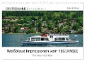Weißblaue Impressionen vom Tegernsee (Wandkalender 2025 DIN A3 quer), CALVENDO Monatskalender - Dieter Wilczek